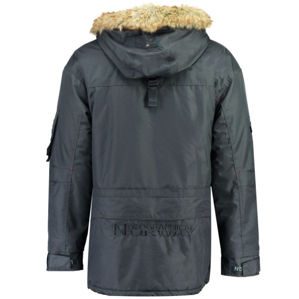 Geografische Noorwegen - Parka De Hombre Abiosaure Azul Marino Marine