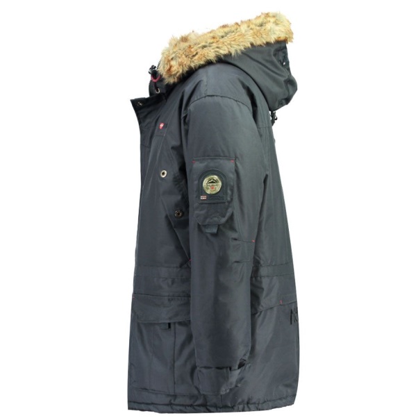 Geografische Noorwegen - Parka De Hombre Abiosaure Azul Marino Marine