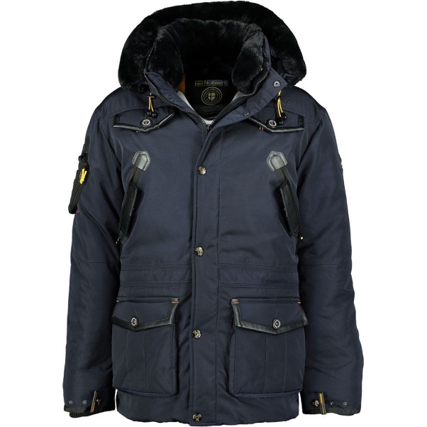 Geografische Noorwegen - Parka De Hombre Acore Azul Marino Marine