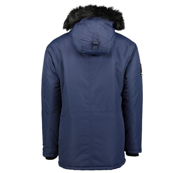 Geografische Noorwegen - Parka De Hombre Alcaline Azul Marino Marine