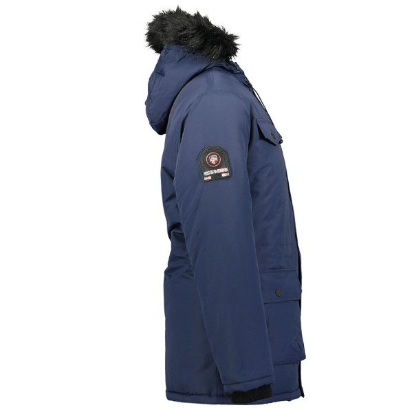 Geografische Noorwegen - Parka De Hombre Alcaline Azul Marino Marine