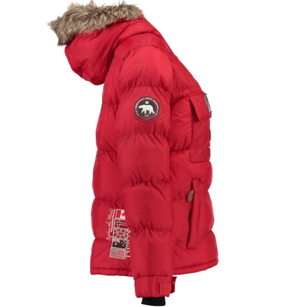 Geografisch Noorwegen - Chaqueta De Mujer Anson Rojo Rood
