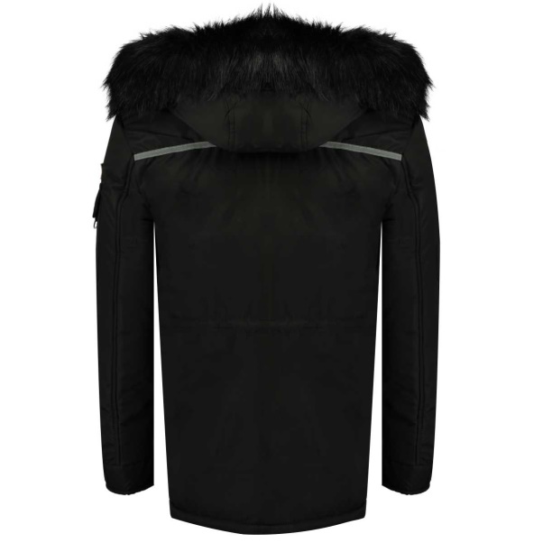 Geografische Noorwegen - Parka De Hombre Arthur Negro Zwart