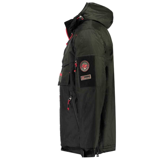 Geografische Noorwegen - Parka De Hombre Barker Gris Oscuro Grijs