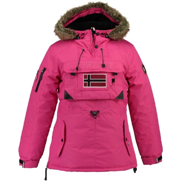 Geografisch Noorwegen - Parka De Mujer Baby Fucsia Fucsia