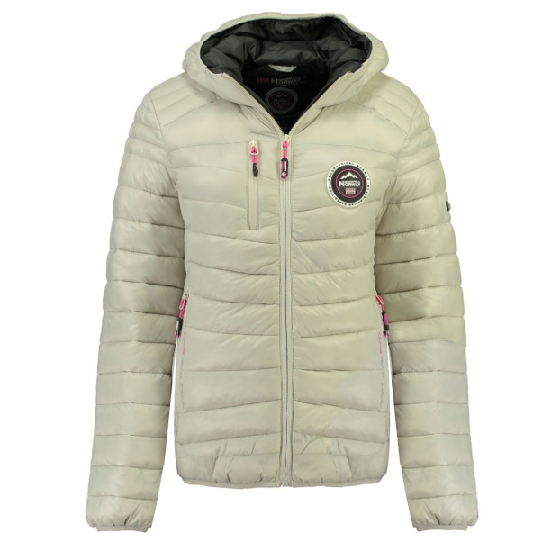 Geografisch Noorwegen - Chaqueta De Mujer Bambway Gris Claro Grey