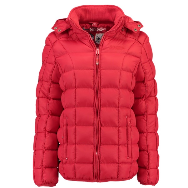 Geografisch Noorwegen - Chaqueta De Mujer Barbouille Rojo Rood