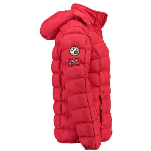 Geografisch Noorwegen - Chaqueta De Mujer Barbouille Rojo Rood