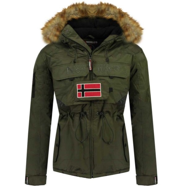 Geografisch Noorwegen - Parka De Hombre Bench Caqui Kaki