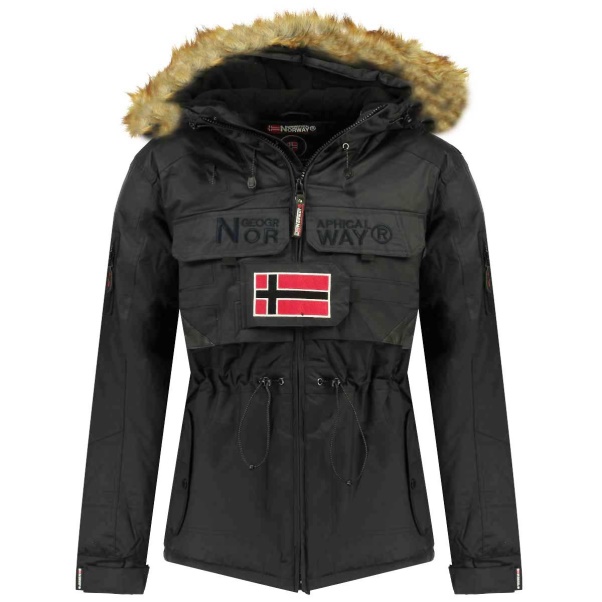Geografische Noorwegen - Bank Parka De Hombre Azul Marino Navy