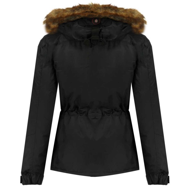 Geografische Noorwegen - Parka De Hombre Bank Negro Zwart