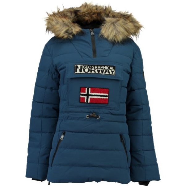 Geografisch Noorwegen - Chaqueta De Mujer Bevakasha Azul Marino Marine