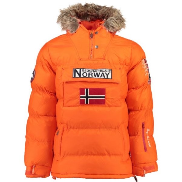 Geografisch Noorwegen - Chaqueta De Niño Boker Naranja Orange