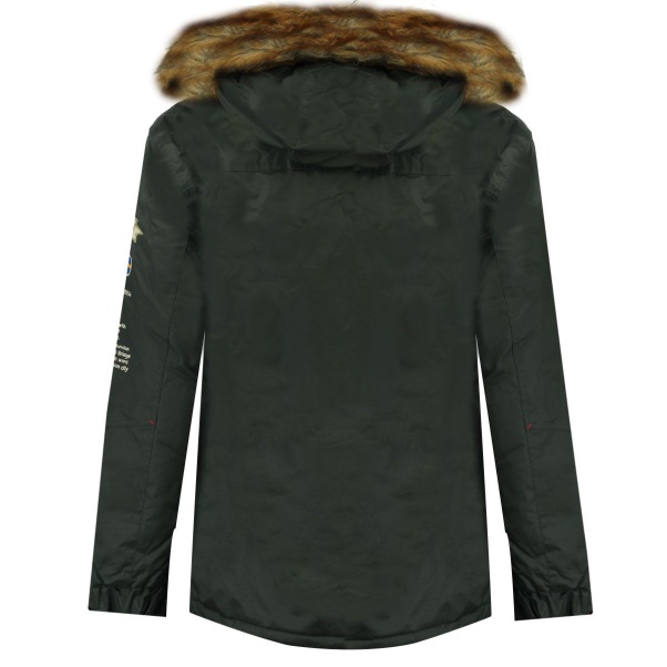 Geografisch Noorwegen - Parka De Hombre Boemerang Gris Oscuro Grijs