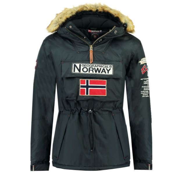 Geografisch Noorwegen - Parka De Hombre Boemerang Azul Marino Marine