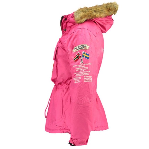 Geografisch Noorwegen - Parka De Mujer Boomera Fucsia Fucsia