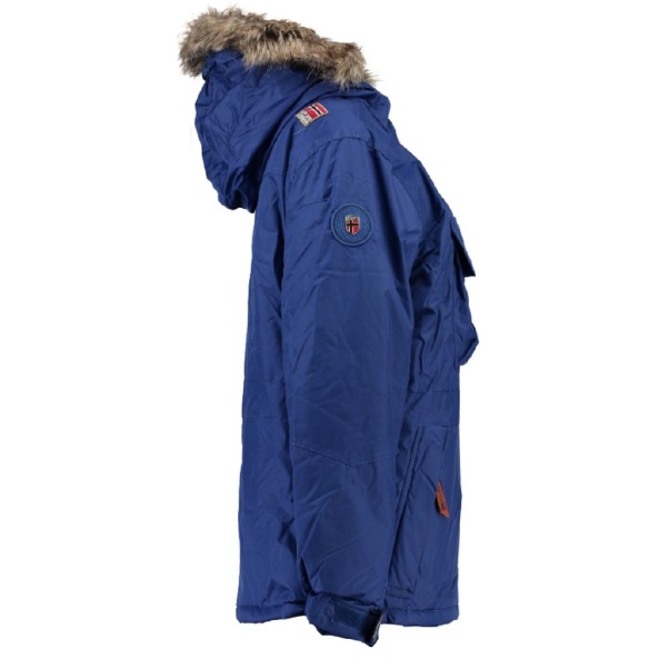 Geografisch Noorwegen - Parka De Hombre Boemerang Azul Eléctrico Blauw