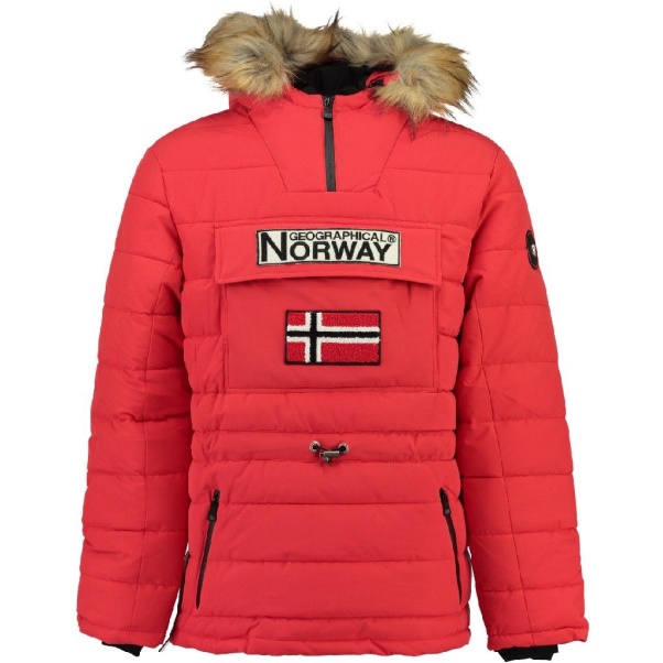 Geografisch Noorwegen - Chaqueta De Hombre Casimodo Rojo Rood