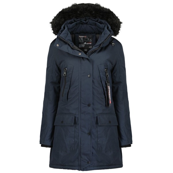 Geografisch Noorwegen - Corta Lady Mujer Azul Marino Marine