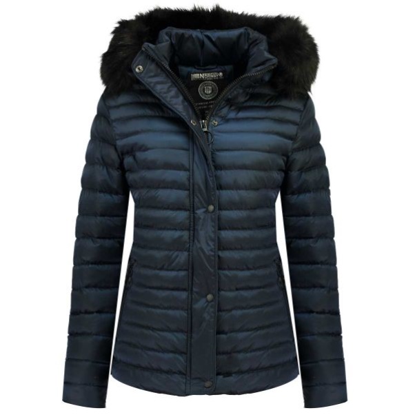 Geografisch Noorwegen - Parka De Mujer Darmon Azul Blauw