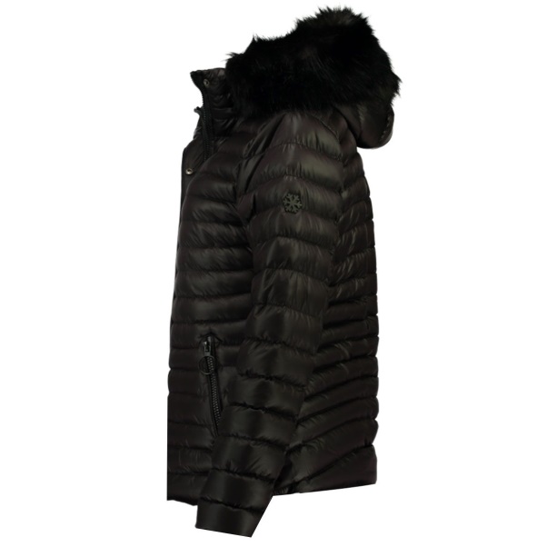 Geografisch Noorwegen - Parka De Mujer Darmon Negro Zwart