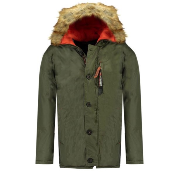 Geografisch Noorwegen - Chaqueta De Hombre Darwin Caqui Kaki