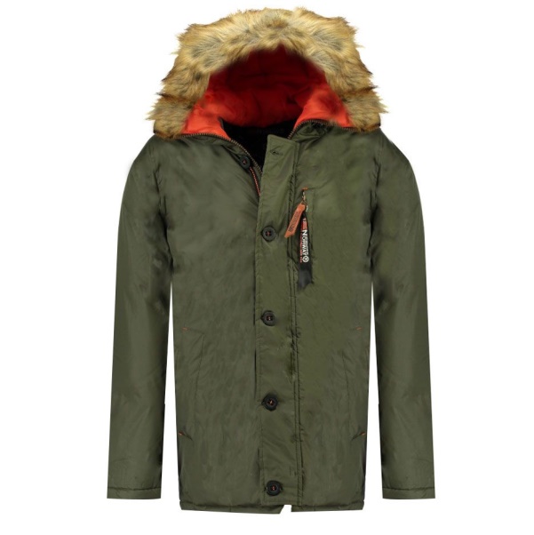 Geografisch Noorwegen - Chaqueta De Hombre Darwin Caqui Kaki