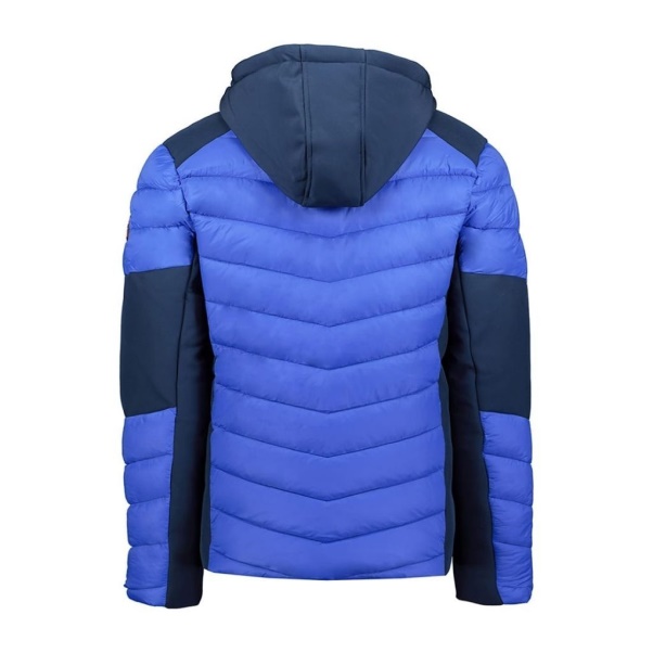 Geografische Noorwegen - Parka De Hombre Doysun Azul Eléctrico Blauw