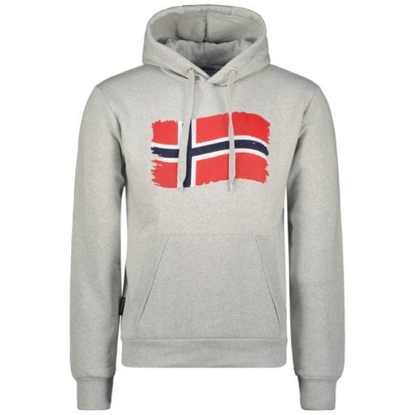 Geografisch Noorwegen - Sudadera De Hombre Florent Gris Claro Grey