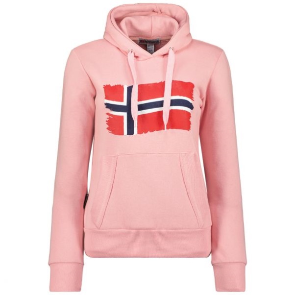 Geografisch Noorwegen - Sudadera De Mujer Florence Rosa Claro Rosa