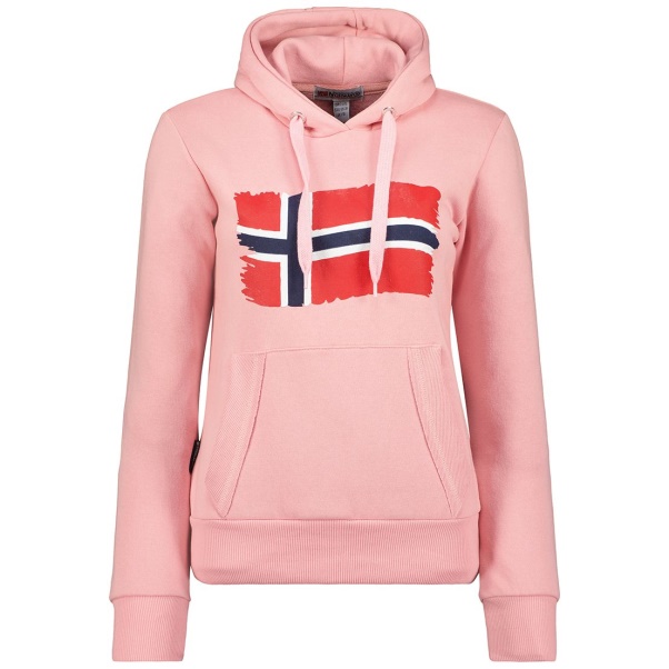 Geografisch Noorwegen - Sudadera De Mujer Florence Rosa Claro Rosa