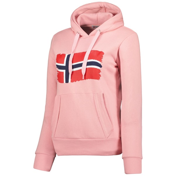 Geografisch Noorwegen - Sudadera De Mujer Florence Rosa Claro Rosa