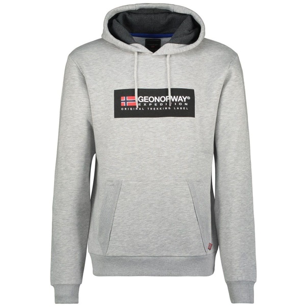 Geografisch Noorwegen - Gathlete Hombre Gris Claro Grey