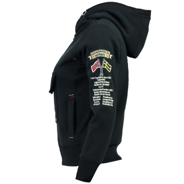 Geografisch Noorwegen - Sudadera De Hombre Gymles Azul Marino Marine