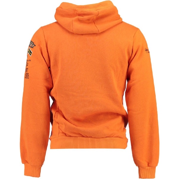 Geografisch Noorwegen - Sudadera De Hombre Gymles Naranja Orange