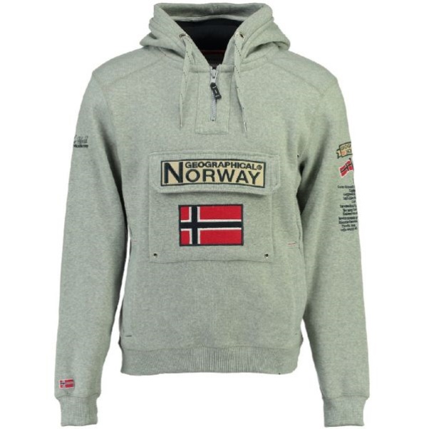 Geografisch Noorwegen - Sudadera De Mujer Gymles Gris Claro Grey