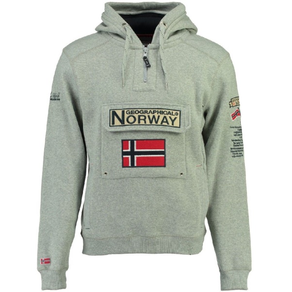 Geografisch Noorwegen - Sudadera De Mujer Gymles Gris Claro Grey