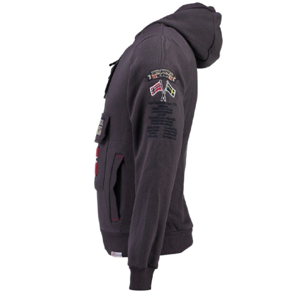 Geografisch Noorwegen - Sudadera De Mujer Gymles Gris Oscuro Grijs