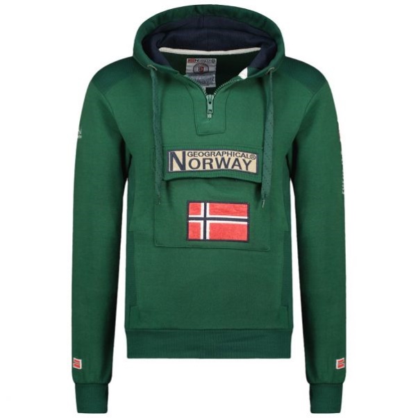 Geografisch Noorwegen - Sudadera De Niños Gymles Verde Oscuro Oscuro