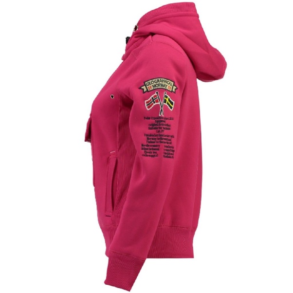 Geografisch Noorwegen - Sudadera De Niños Gymles Fucsia Fucsia