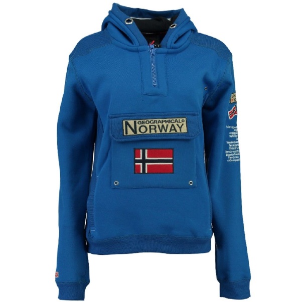 Geografisch Noorwegen - Sudadera De Niños Gymles Azul Eléctrico Blue