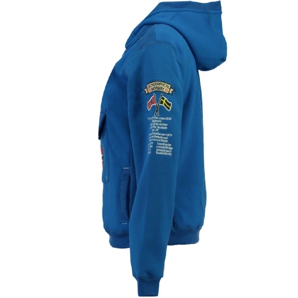 Geografisch Noorwegen - Sudadera De Niños Gymles Azul Eléctrico Blue