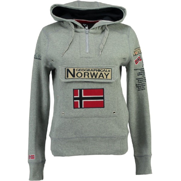 Geografisch Noorwegen - Sudadera De Niños Gymles Gris Claro Grey
