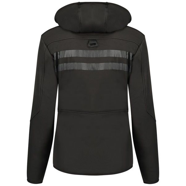 Geografisch Noorwegen - Chaqueta Softshell De Mujer Reine Negro / Llamativo Rosa Rosa