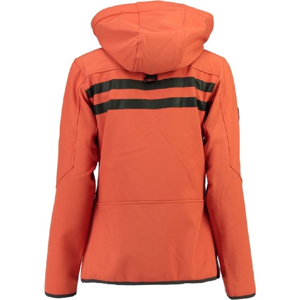 Geografisch Noorwegen - Chaqueta Softshell De Mujer Reine Koraalkoraal