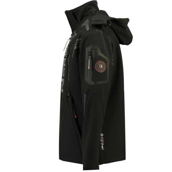 Geografische Noorwegen - Chaqueta Softshell De Hombre Talentueux Negro Zwart