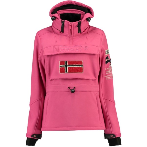Geografisch Noorwegen - Chaqueta Softshell Fashion De Mujer Tilsit Fucsia Fucsia