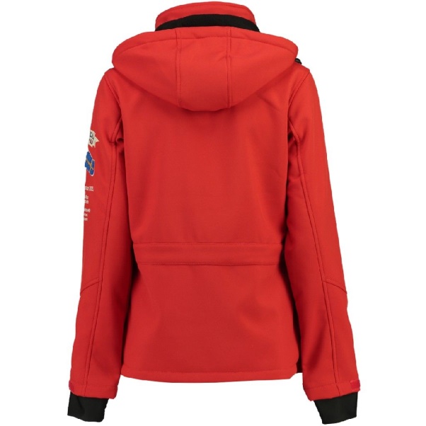 Geografische Noorwegen - Chaqueta Softshell De Mujer Tilsit Rojo Rood
