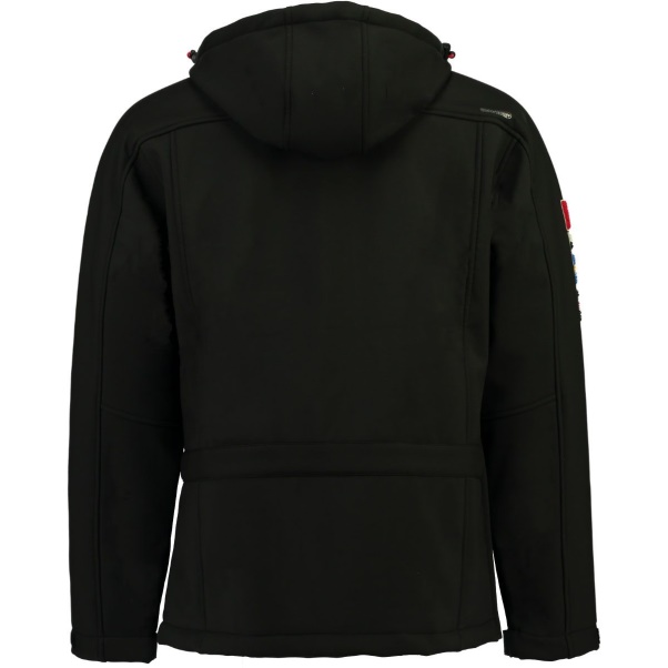Geografisch Noorwegen - Chaqueta Softshell De Hombre Tykoon Negro Zwart