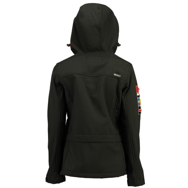 Geografische Noorwegen - Chaqueta Softshell De Mujer Tyka Negro Zwart